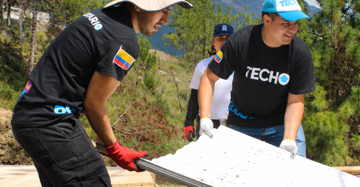 TECHO supports communities in Colombia