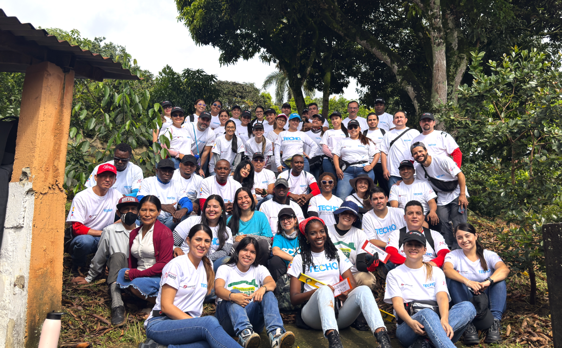 TECHO supports communities in Colombia