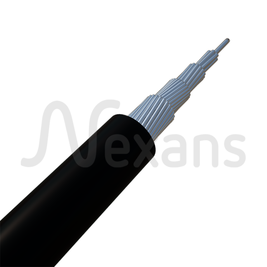 Cables de Aluminio Simples Aislados en XLPE sin Cobertura