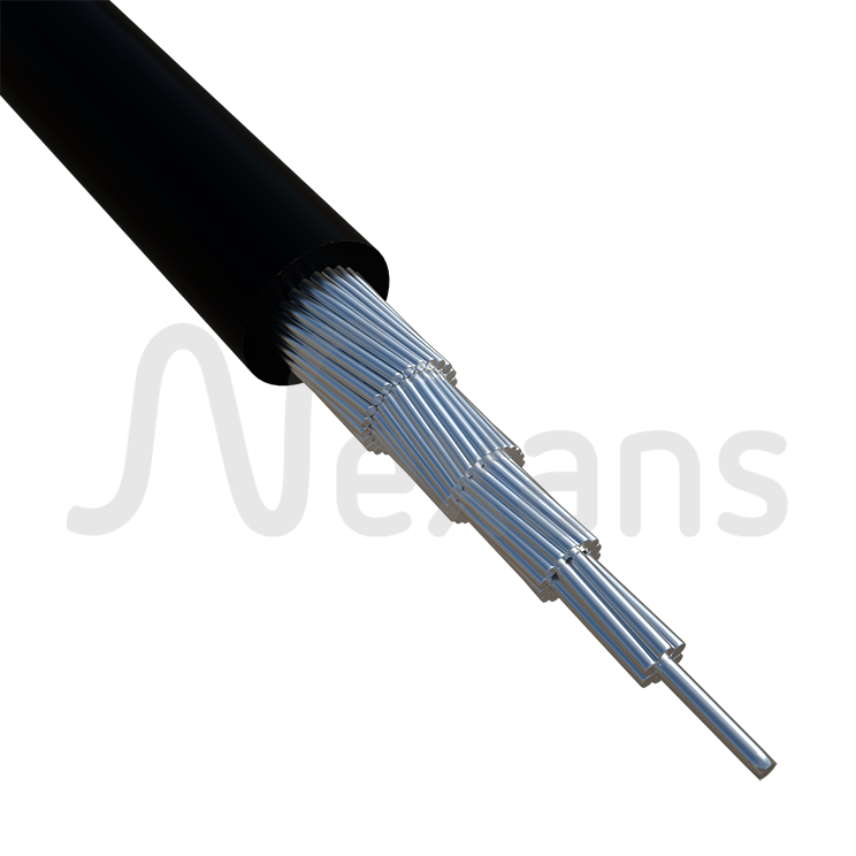 Cables de Aluminio Simples Aislados en XLPE sin Cobertura