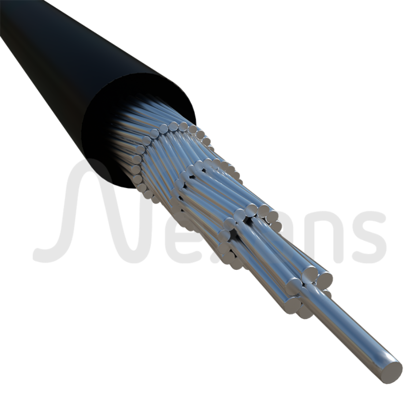 Cables de Aluminio Simples Aislados en XLPE sin Cobertura