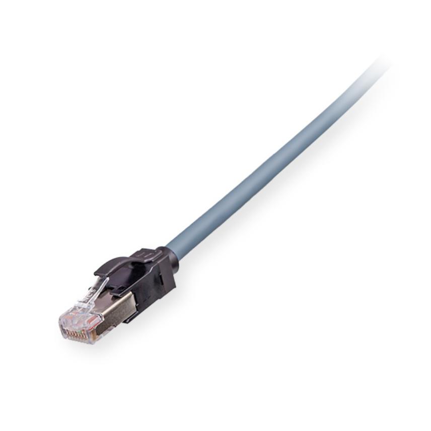 CAT6A Ultim Patch Cord Cat 6A Screened LSZH 1m Grey