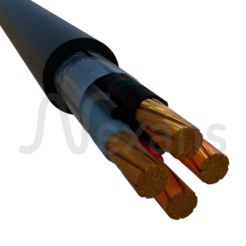 Nexans HEPR-PVC 0.6/1kV 4x6mm2