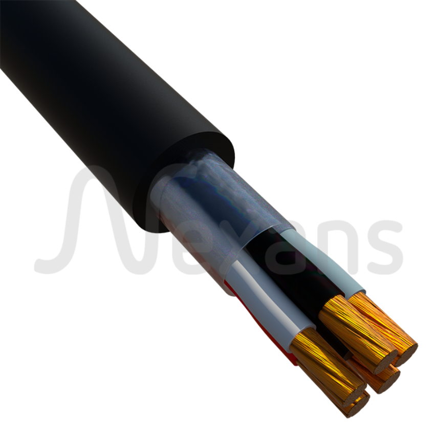 Nexans HEPR-PVC 0.6/1kV 5x4mm2