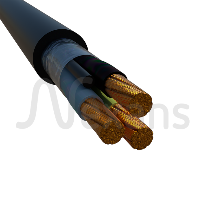 Nexans HEPR-PVC 0.6/1kV 3x95mm2